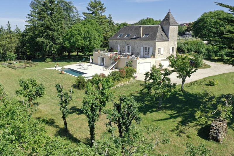 Bed and Breakfast Domaine La Garenne Reilhaguet Zewnętrze zdjęcie