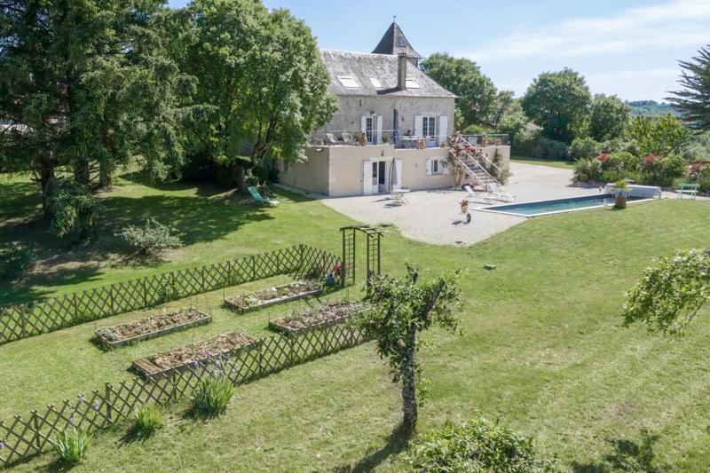 Bed and Breakfast Domaine La Garenne Reilhaguet Zewnętrze zdjęcie
